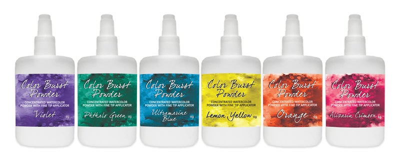 Contact USA Color Burst Powder - Brights (6 Pack) - Image 1